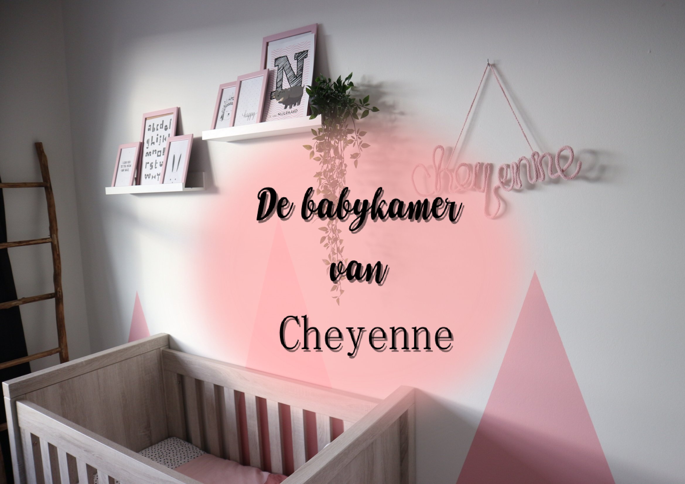 De babykamer van.. Cheyenne