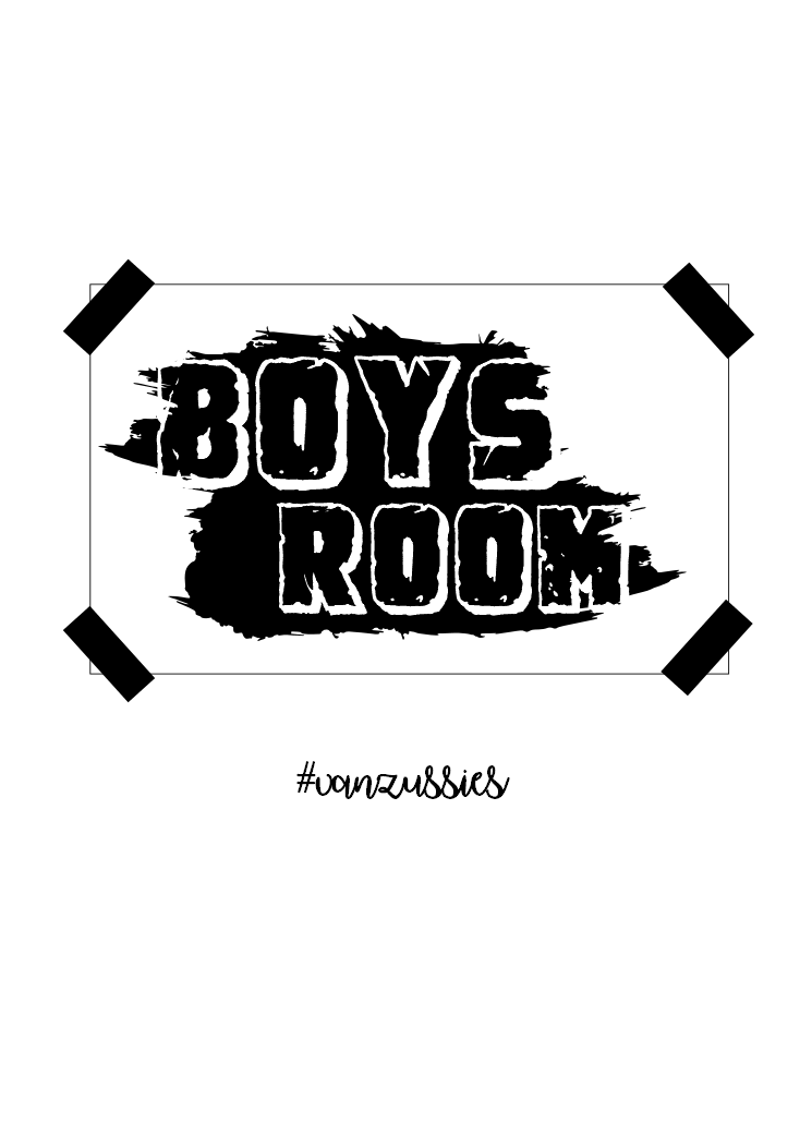 boys room free poster