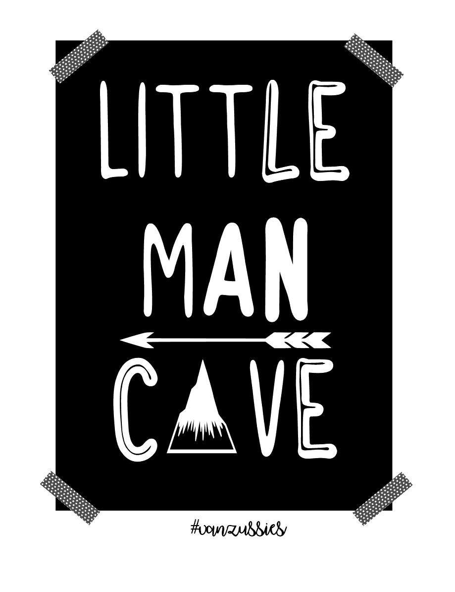 Weekprintable- Little man cave