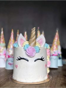 unicorn taart
