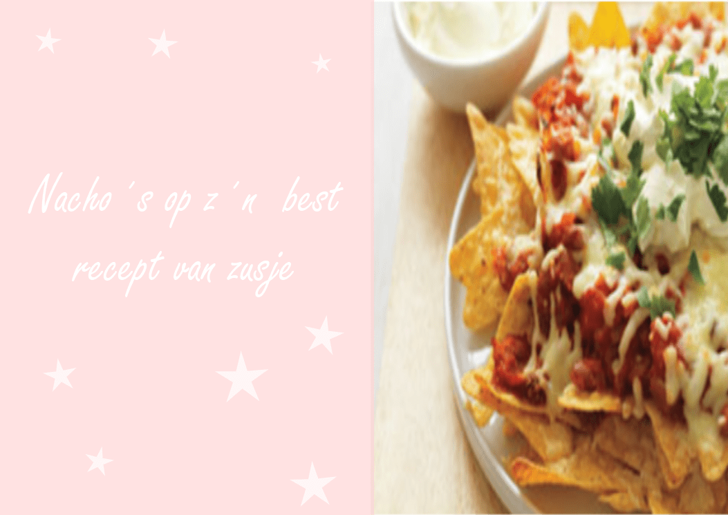 nacho uit de oven