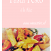 pasta pesto