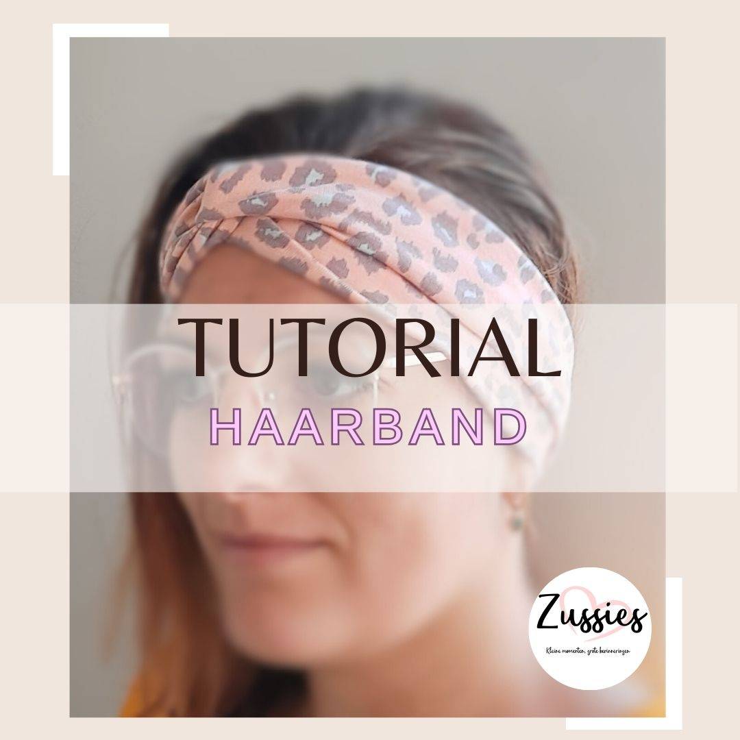 Simpele haarband maken? Check deze tutorial