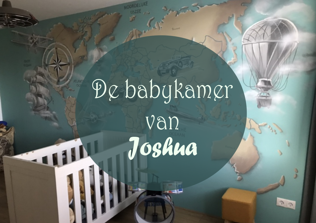 De babykamer van Joshua