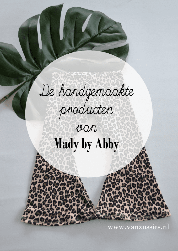 De handgemaakte producten van Made by Abby