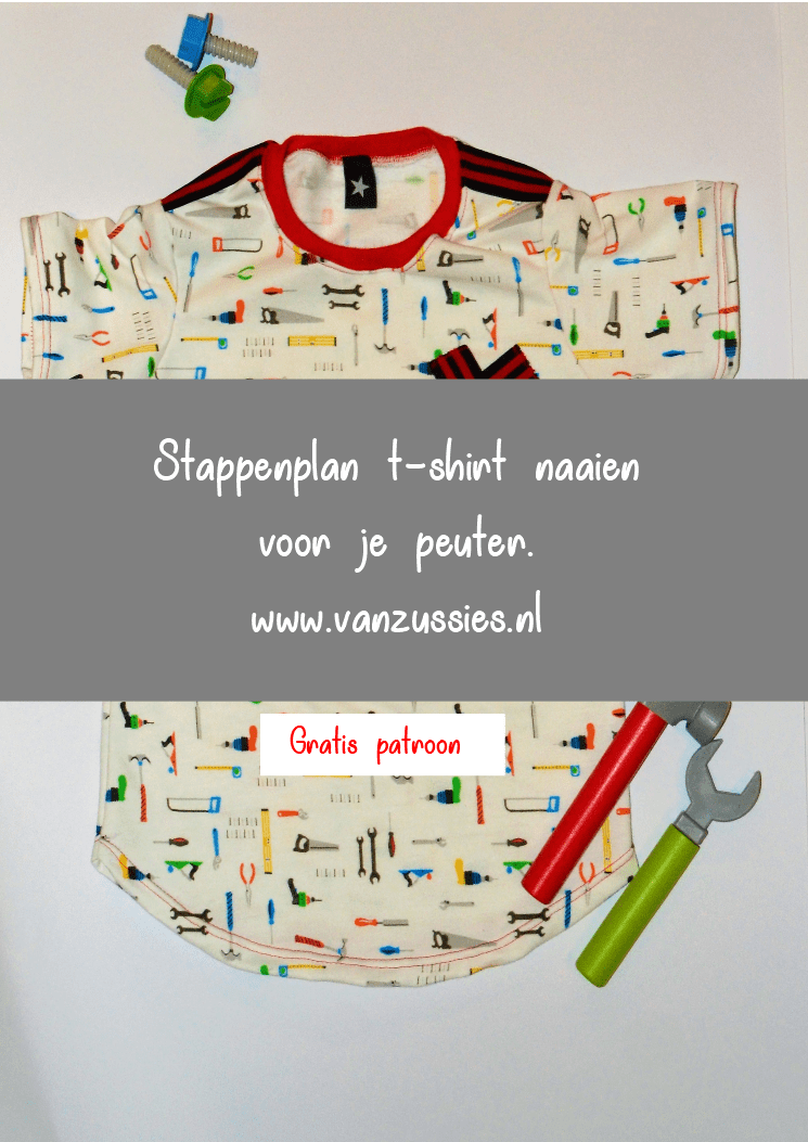 DIY-Gratis naaipatroon t-shirt Studio! Nu te downloaden!