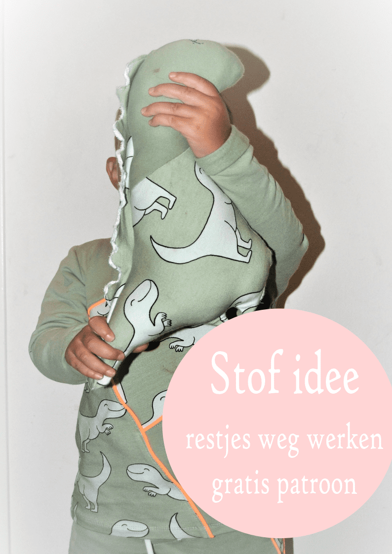 Restjes stof over? Maak een knuffel