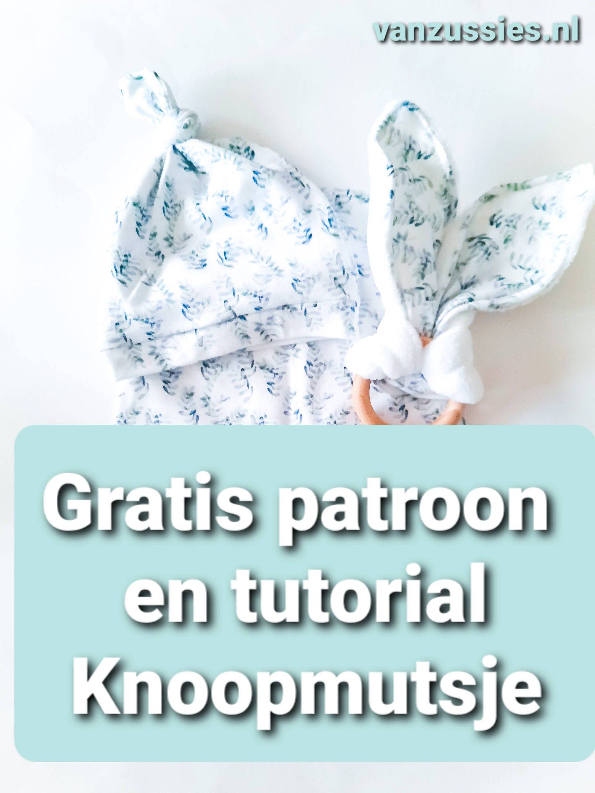 gratis patroon knoopmutsje