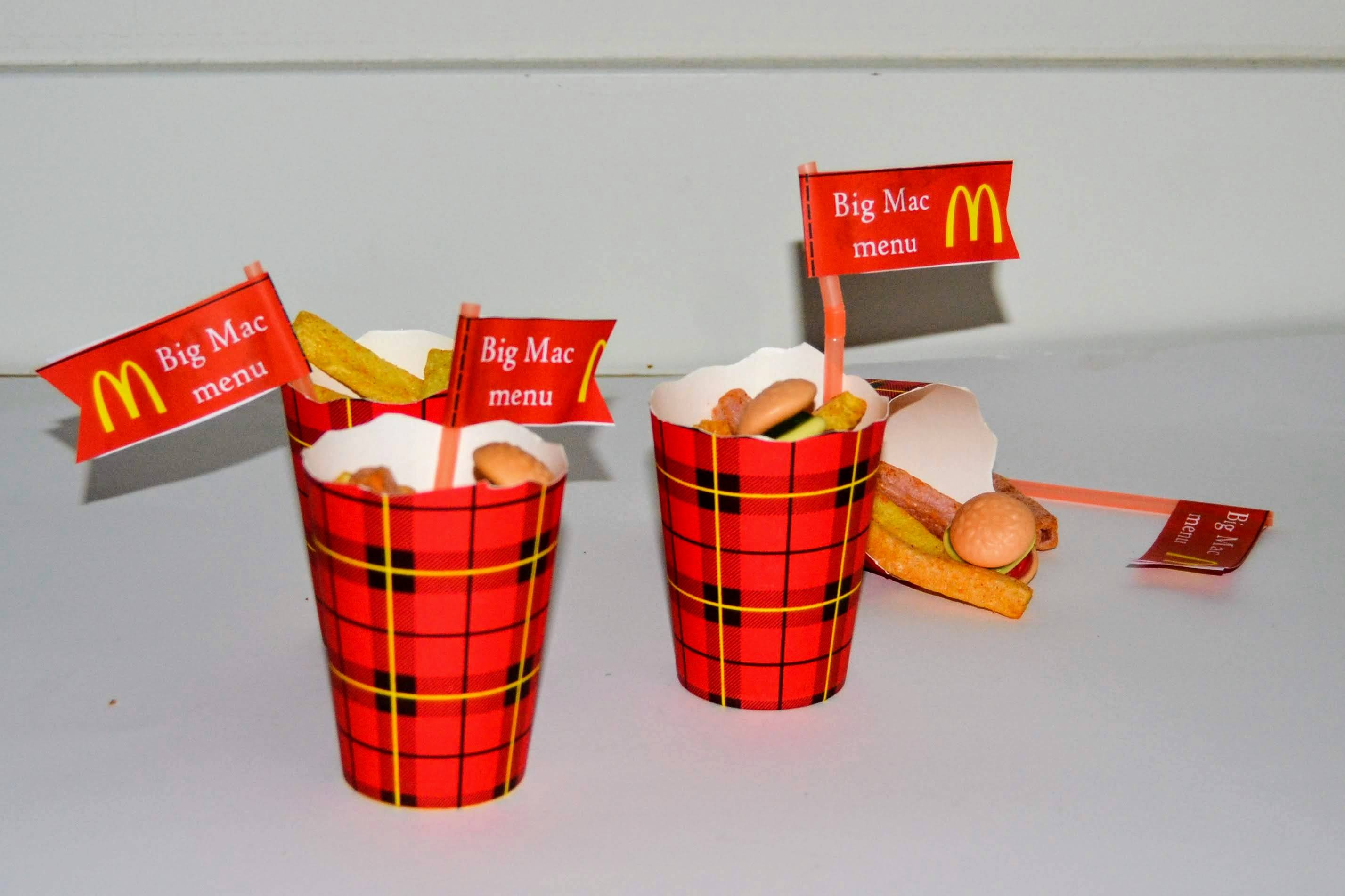 Traktatie idee: Maak een Big Mac Menu! Super makkelijk!