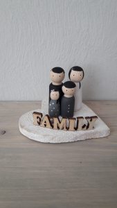 familie poppetjes perfect voor sinterklaas