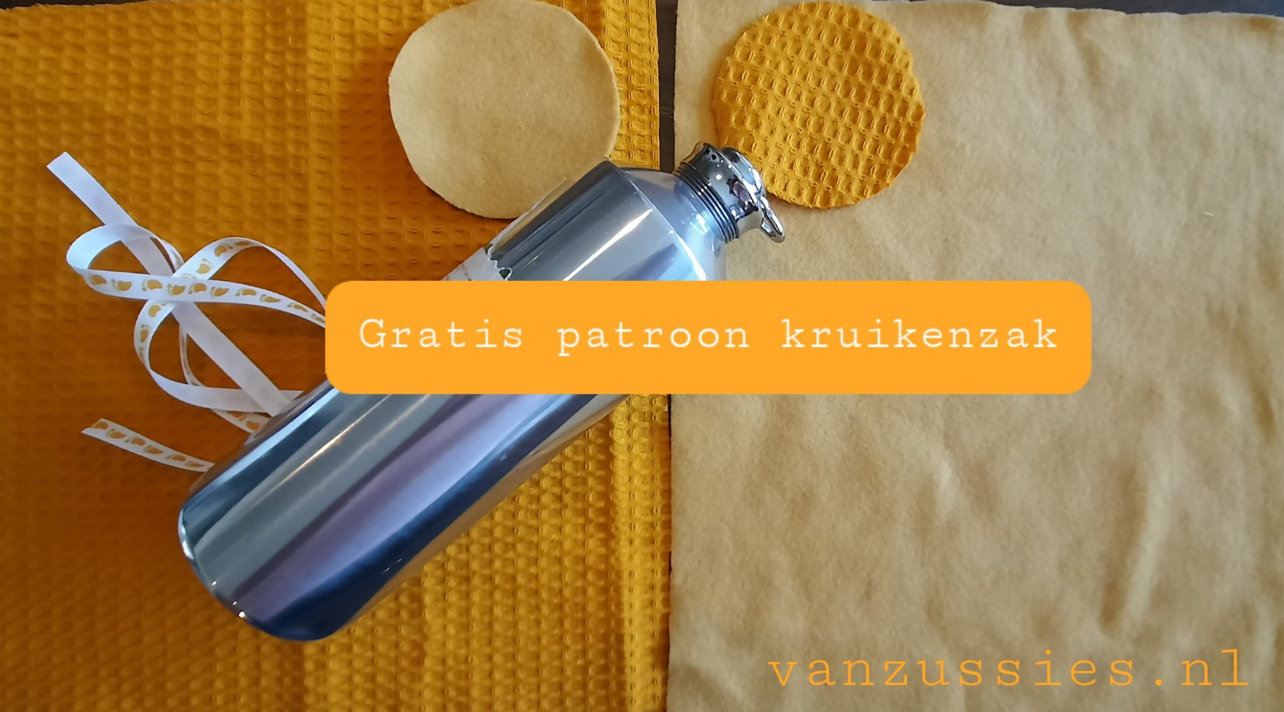 Kruikenzak zelf maken? Gratis patroon en tutorial!