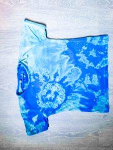 Tie-dye met bleek