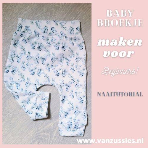 Baby broekje naaipatroon! Download hier gratis!