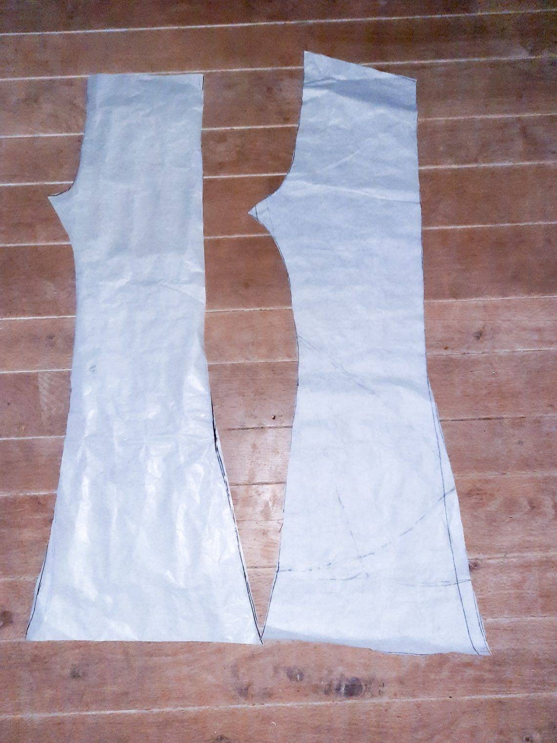 DIY Flared Pants Snel & Easy je eigen patroon maken! VanZussies