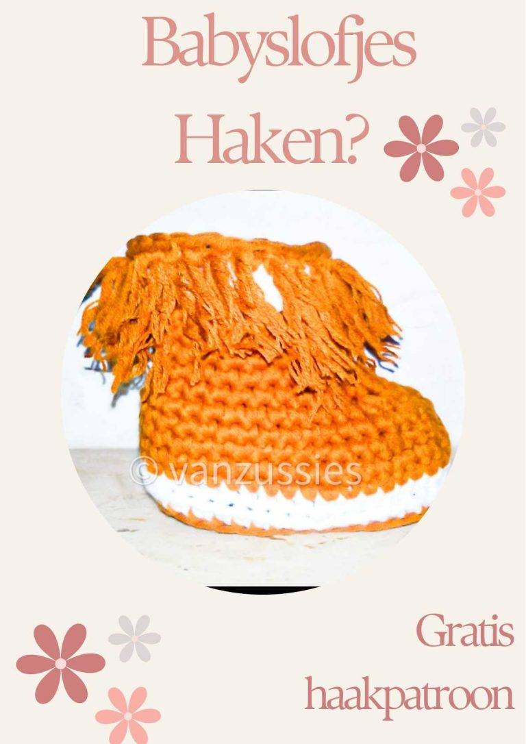 Indiana slofjes om te haken. Gratis haakpatroon!