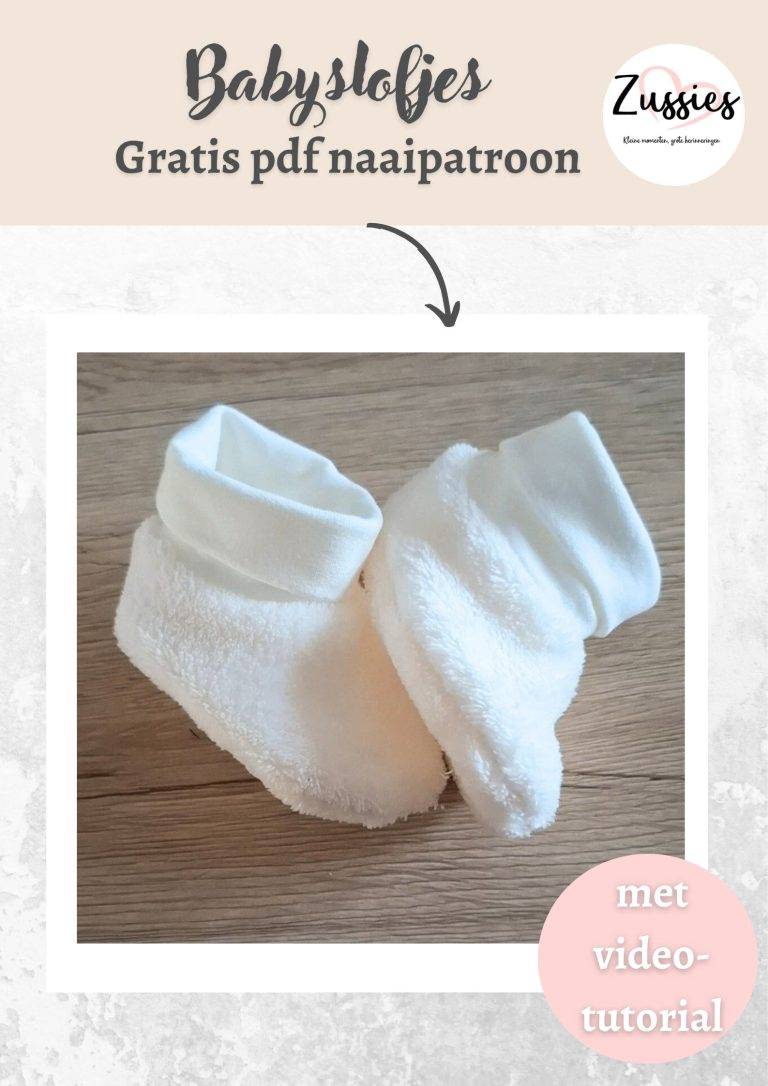 babyslofjes gratis naaipatroon