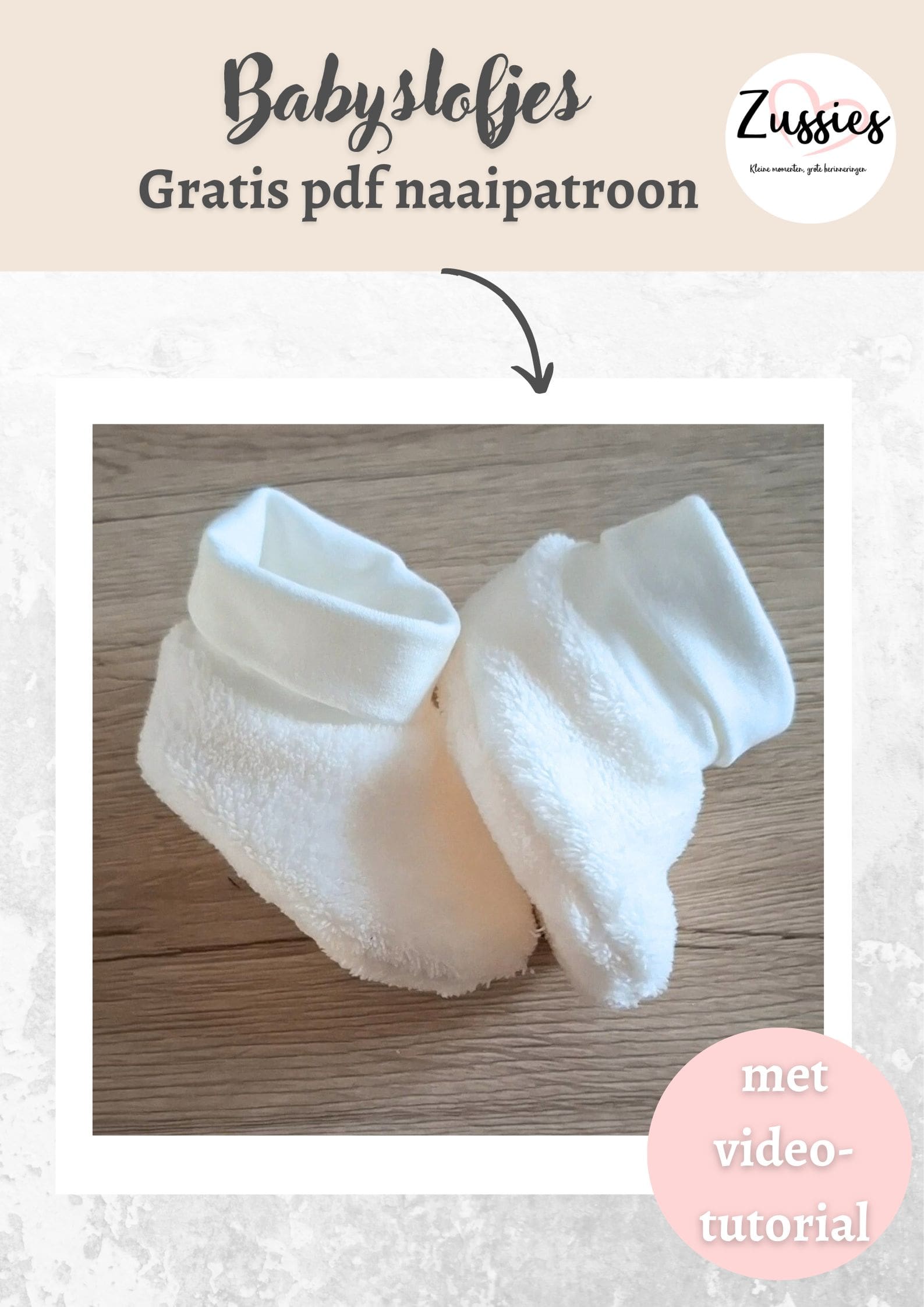 babyslofjes gratis naaipatroon