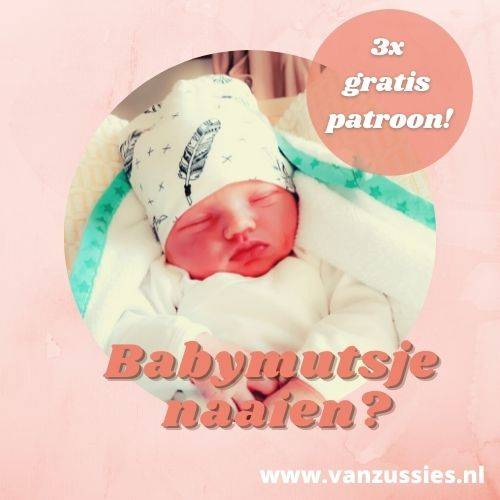 Een babymuts zelf maken? 3x gratis patroon!