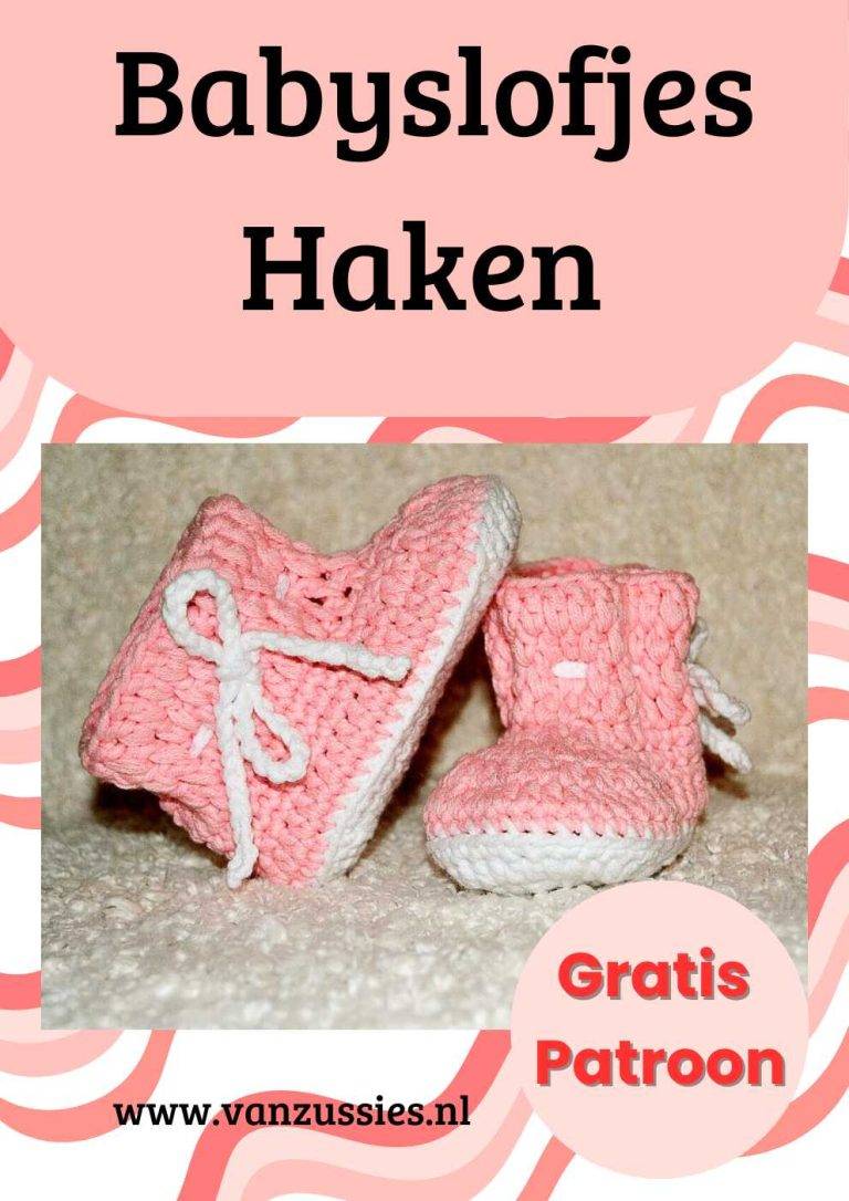 Babyslofjes haken? Kijk hier voor een gratis patroon!