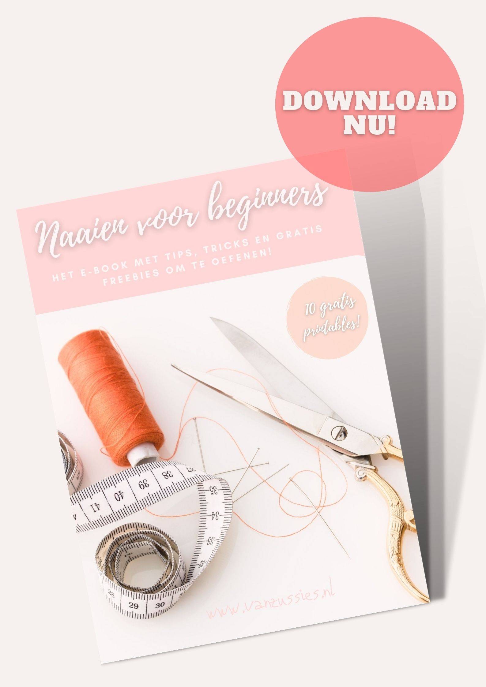 e-book naaien voor beginners