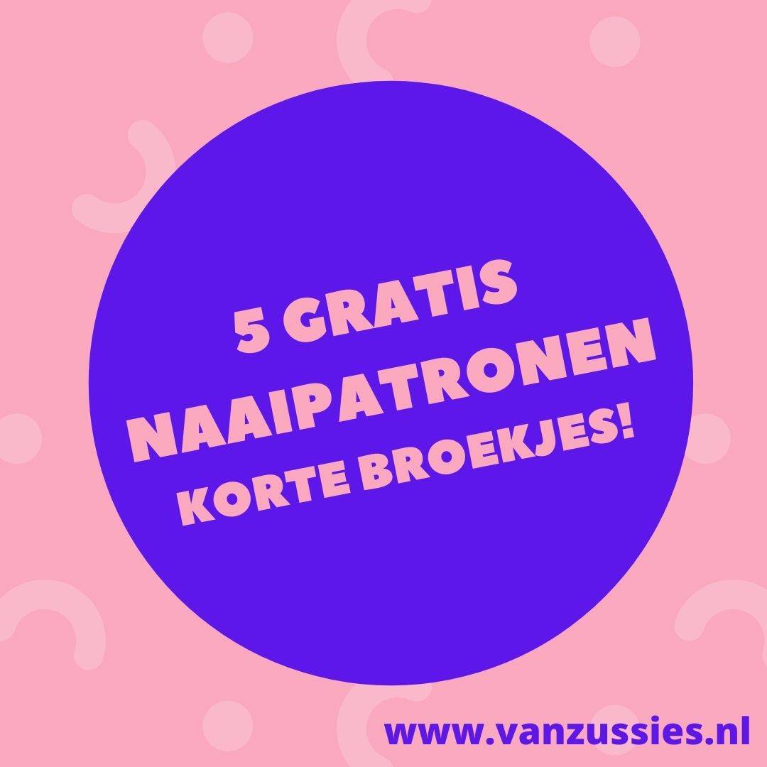 gratis naaipatronen korte broeken