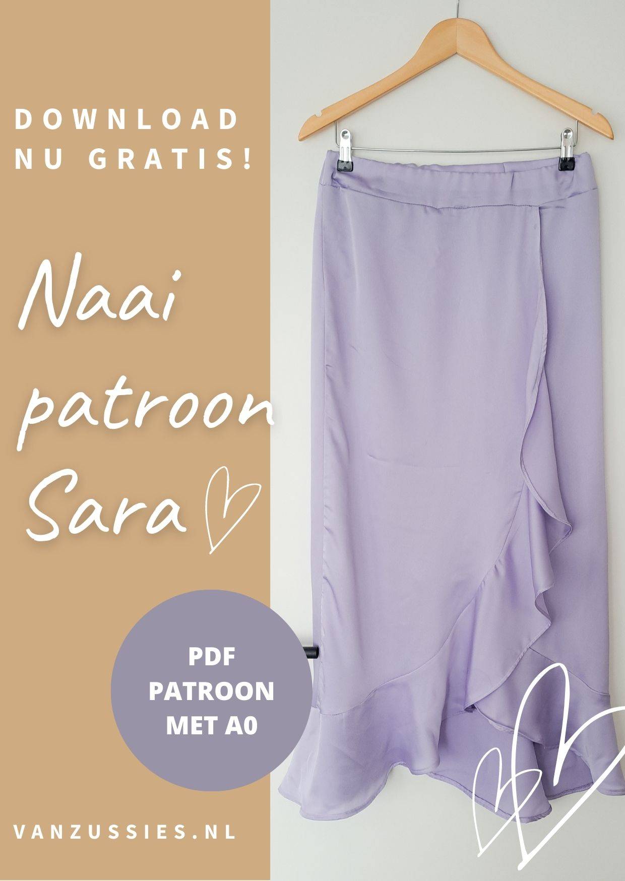 Gratis patroon Overslagrok| Download nu!