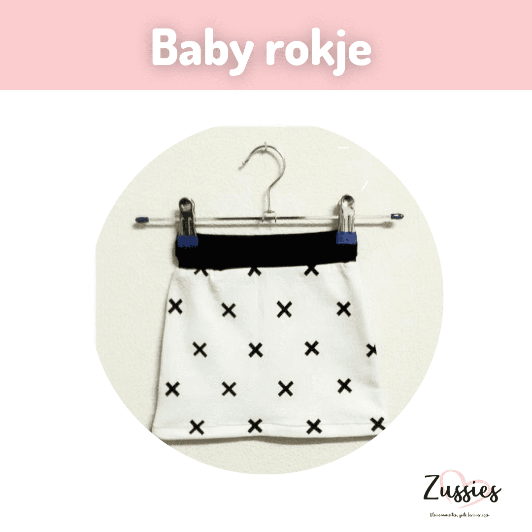 Een simpel rokje naaien voor een baby! Gratis patroon!