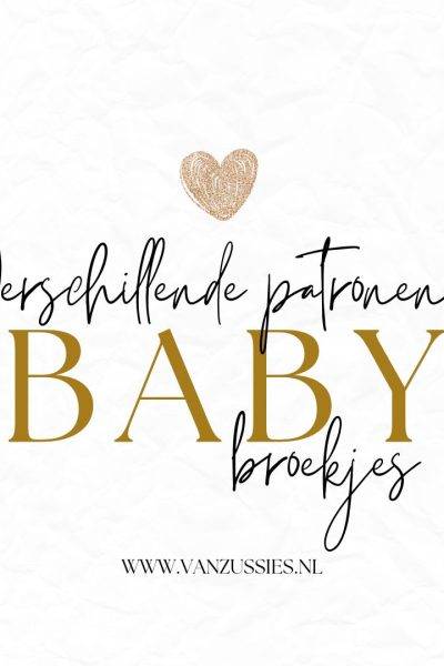 diy babybroekje