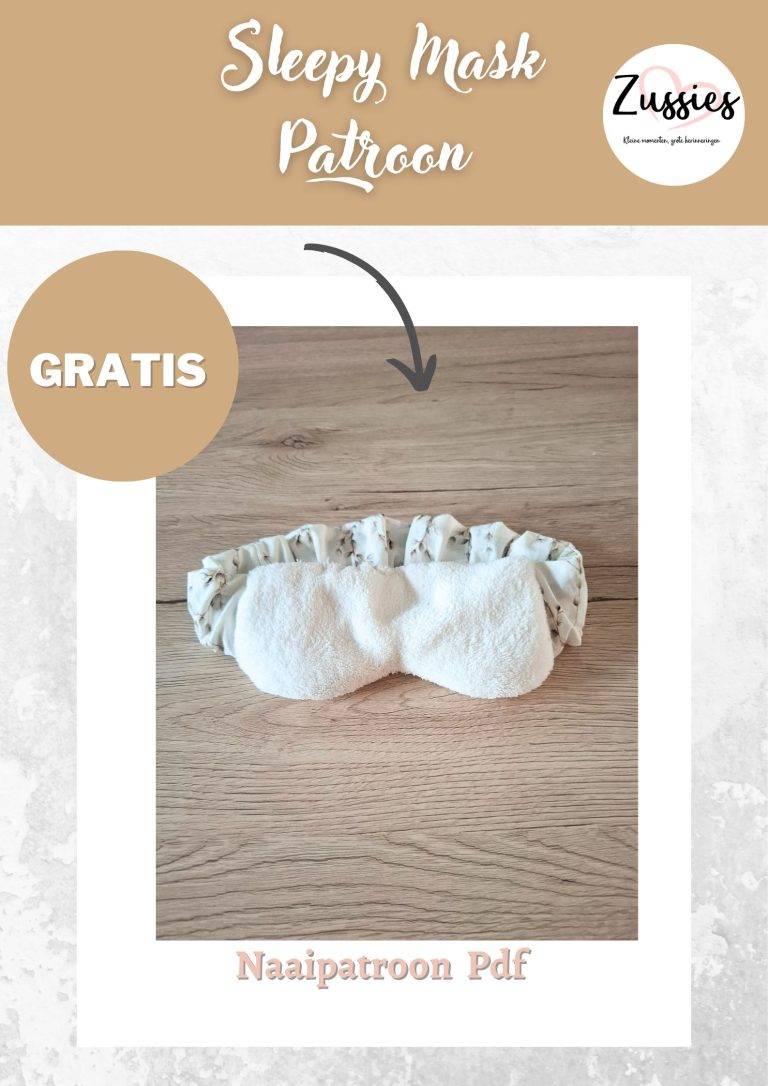 Slaapmasker patroon